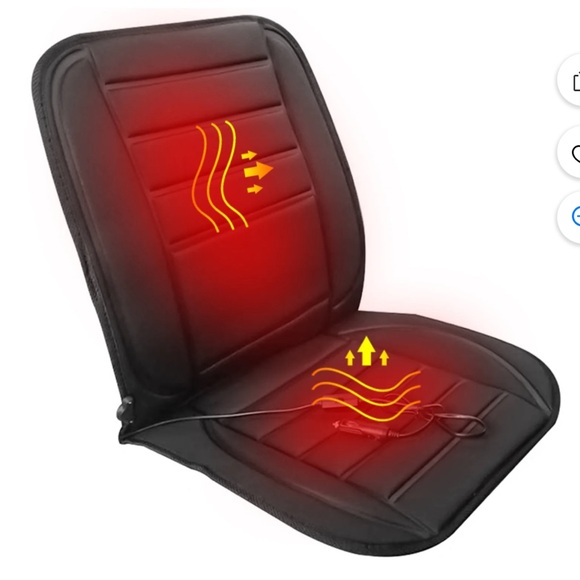 Other - Heated Car Seat Cushion 12V with Adjustable Temperature Controller
